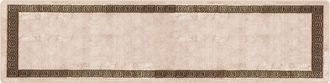 vidaXL Pasillo De Alfombra Marsa Negro 100 X 400 Cm Poli&eacute;ster Y Pvc Vidaxl