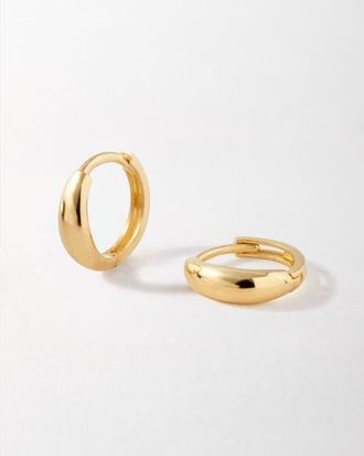 Edge of Ember Bold Huggie Earrings in Gold at Nordstrom