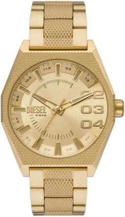 Diesel Scraper Watch - Heren - Horloges - Geel - ONE Size - Accessoires