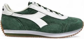 Diadora Equipe 75 SW - Heren - Sneakers - Groen - 44 1/2 EU - Leer - Schoenen