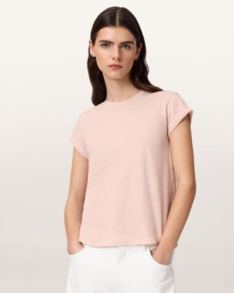 AllSaints Anna Crew Neck Short Sleeve T-Shirt