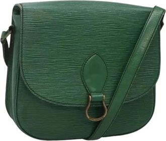 Louis Vuitton Pre-owned Epi Leren Schoudertas - Dames - Vintage Schoudertas - Groen - ONE Size - Leer - Vintage