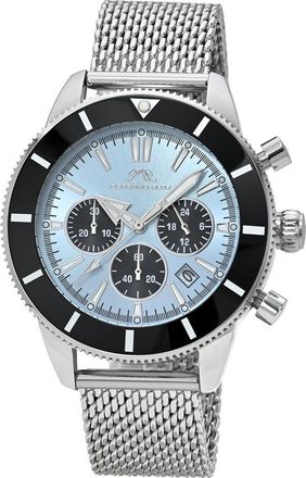 Porsamo Bleu Brandon Chronograph Quartz Blue Dial Mens Watch 1011DBRS