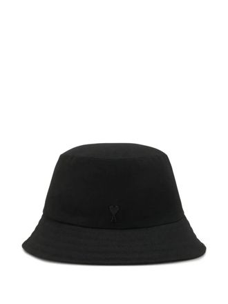 Ami Cappello bucket Ami de Coeur reversibile - Nero