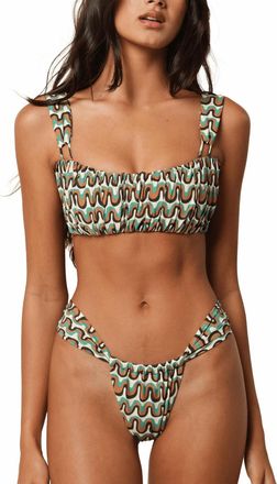 Montce Swim Sandra Bikini Bottom In Groovy