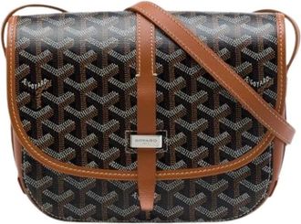 Goyard Pre-owned Belvedere PM Crossbody Bag - Dames - Pre-owned - Bruin - Maat: ONE Size