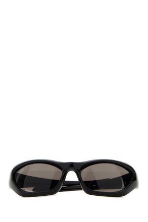 Balenciaga Womens Black Acetate Racer Sunglasses T Polyamide Occhiali Da Sole