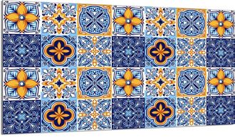 OEM Placa Protectora De Vidrio Para Estufa 90x52 Mosaico