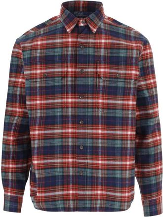 Polo Ralph Lauren Katoenen overhemd met ruitpatroon - Heren - Casual Overhemden - Veelkleurig - M - Katoen - Overhemden