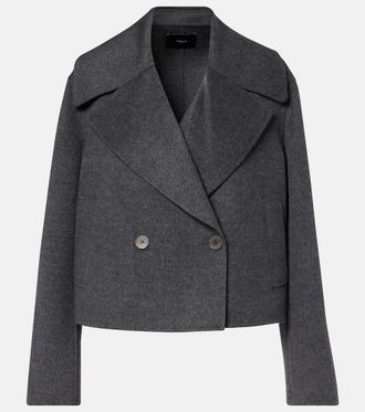 Joseph Giacca cropped in lana e cashmere