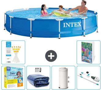 Intex Piscina Con Estructura Redonda - 366x76 Cm - 7-piezas S22