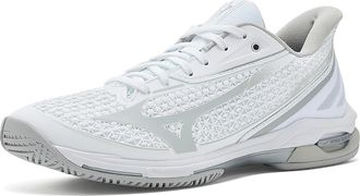 Mizuno Wave Exceed Tour 7 AC Womens Cross Training Shoes White/Harbor Mist : 7.5 B - Medium, Synthetic