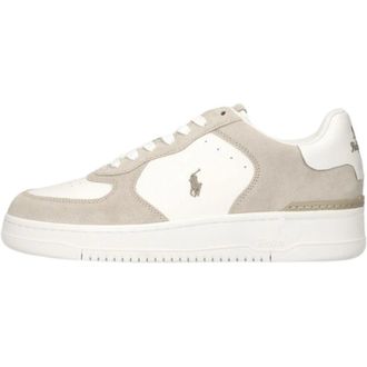 Polo Ralph Lauren Sneakers, male, White, Size: 11 US Masters Court Leather Sneaker