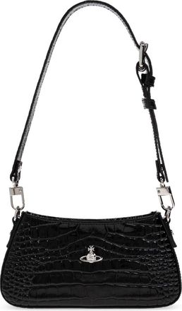 Vivienne Westwood Dames, Tassen, Zwart, Maat: ONE Size Leer