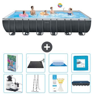 Intex Piscina Ultra Xtr Rectangular - 732x366x132 Cm - 9-piezas S621