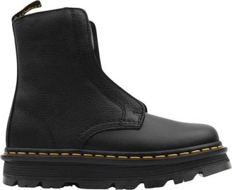Dr. Martens Zebzag Laceless Enkellaars - unisex - Schoenen - Zwart - Maat: 38 EU Leer