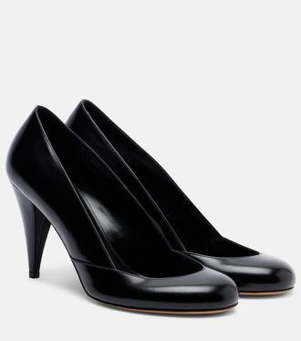 Le Monde Beryl x Kim Sion Sable 95 leather pumps