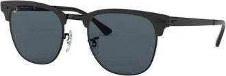 Ray-Ban Metalen Clubmaster Zonnebril - unisex - Zonnebrillen - Zwart - 51 MM - Accessoires