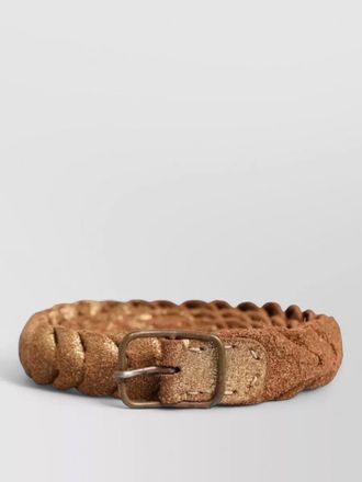 Ermanno Scervino leather braided belt