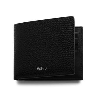 Mulberry 8 Card Leather Wallet in Black at Nordstrom