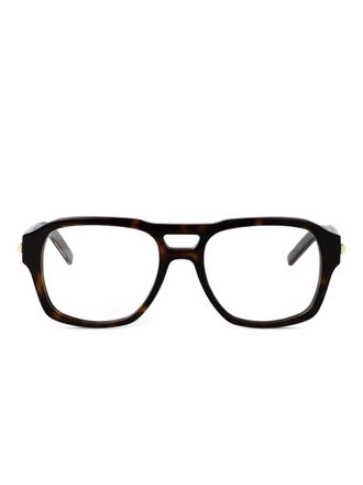 Givenchy square-frame glasses - Brown