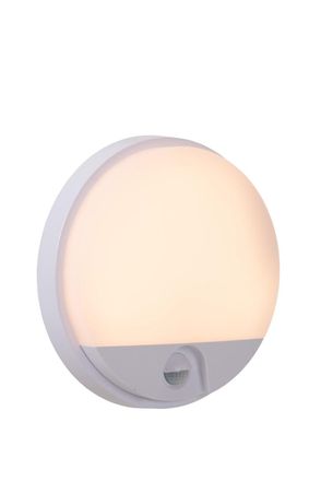 Lucide L&aacute;mpara de pared de sint&eacute;tico con 1 led integrado, blanco