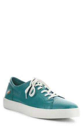 Softinos Fly London Ross Sneaker in Petrol Smooth Leather at Nordstrom Rack, Size 12Us / 45Eu