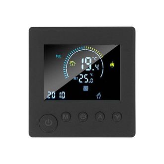 OEM Termostato Con Conexi&oacute;n Wifi, Calefacci&oacute;n El&eacute;ctrica Por Suelo Radiante De 16 A Con Sonda, Termostato De Ambiente Programable, Calefacci&oacute;n El&eacute;ctrica Po