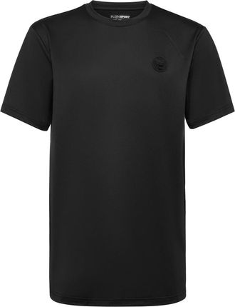 Plein Sport Tops, Heren, Zwart, 5Xl, T-Shirt Ronde Hals Ss