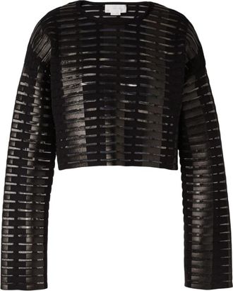 Genny Sweaters - Dames - Ronde hals truien - Zwart - M - Truien & Vesten