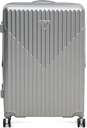 Guess Co Valigia metallizzata - Argento