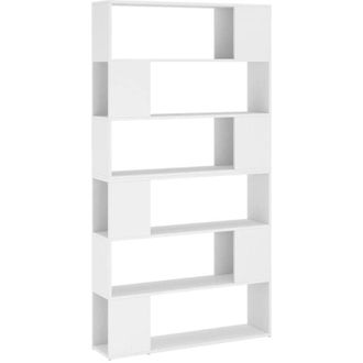 vidaXL Vidaxl - Estanter&iacute;a Divisor De Espacios Blanco 100x24x188 Cm