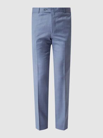 Wilvorst Anzughose aus Wolle in Bleu, Größe 58