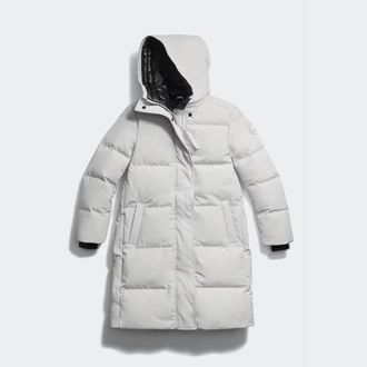 Canada Goose Louise Parka Tonal Disc (Women, Lunar Frost, XS)