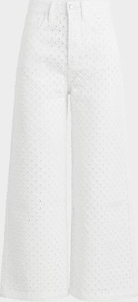 Favorite Daughter The Masha Super High-Rise Wide Cropped Jeans