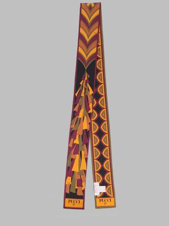 Emilio Pucci Printed Silk Bandeau Scarf - Multicolor