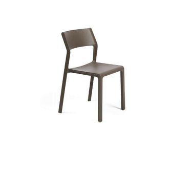 Nardi Sedia Trill Bistrot da Esterno in Fiberglass - Tabacco