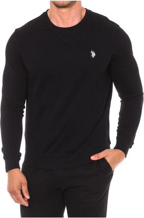 U.S.Polo Association Ronde Hals Sweater - Heren - Sweatshirts - Zwart - L - Katoen - Hoodies & sweatvesten