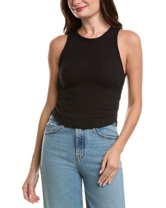 Project Social T Love Like This Side Ruched Sweater Tank
