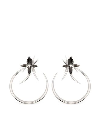 Shaun Leane Oorringen met diamant - Zilver