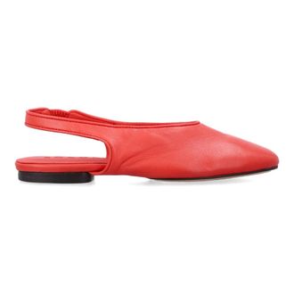 SOEUR Ballerinas, female, Red, Size: 7 US Emmett Slingbacks