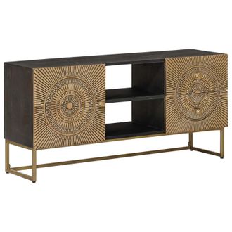 vidaXL Mueble De Tv Con Caj&oacute;n Con Estante Lat&oacute;n 105 X 30 X 50 Cm Vidaxl