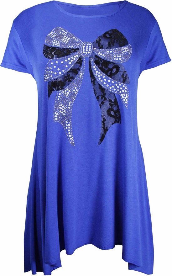 Purple Hanger Women's Plus Size Lace Dress - Royal Blue, 3/4 Sleeve, Size 10, Scoop Neck Evening Gown