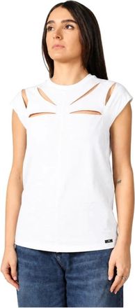 Elisabetta Franchi Donna, Top, Bianco, S, new