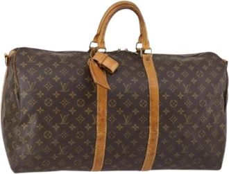 Louis Vuitton Pre-owned Weekendtas - Dames - Vintage Weekendtas - Bruin - ONE Size - Vintage
