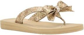 Guess Tuta Flip Flop in Gold 710 at Nordstrom Rack, Size 11