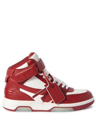 Off-white Out Of Office mid-top sneakers - Wit