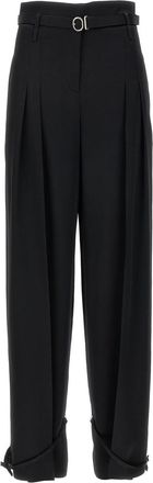 Jil Sander Black Tailored Trousers