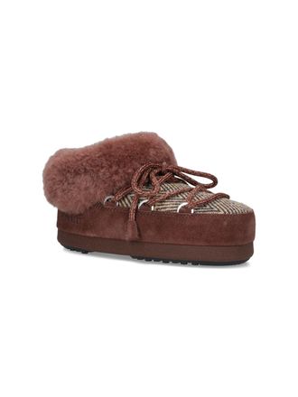Moon Boot Womens Brown Upper: Leather
