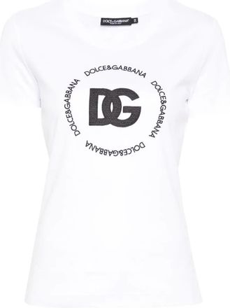 Dolce & Gabbana T Shirt In Jersey Di Cotone